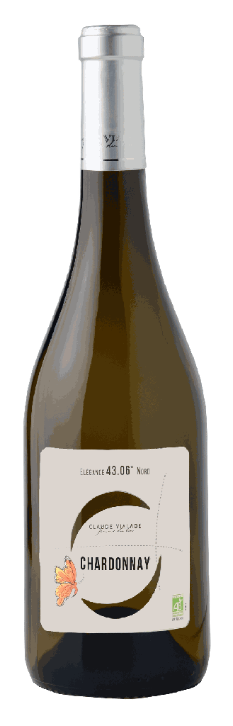 Claude Vialade - Elégance 43,6° Nord Chardonnay Bio